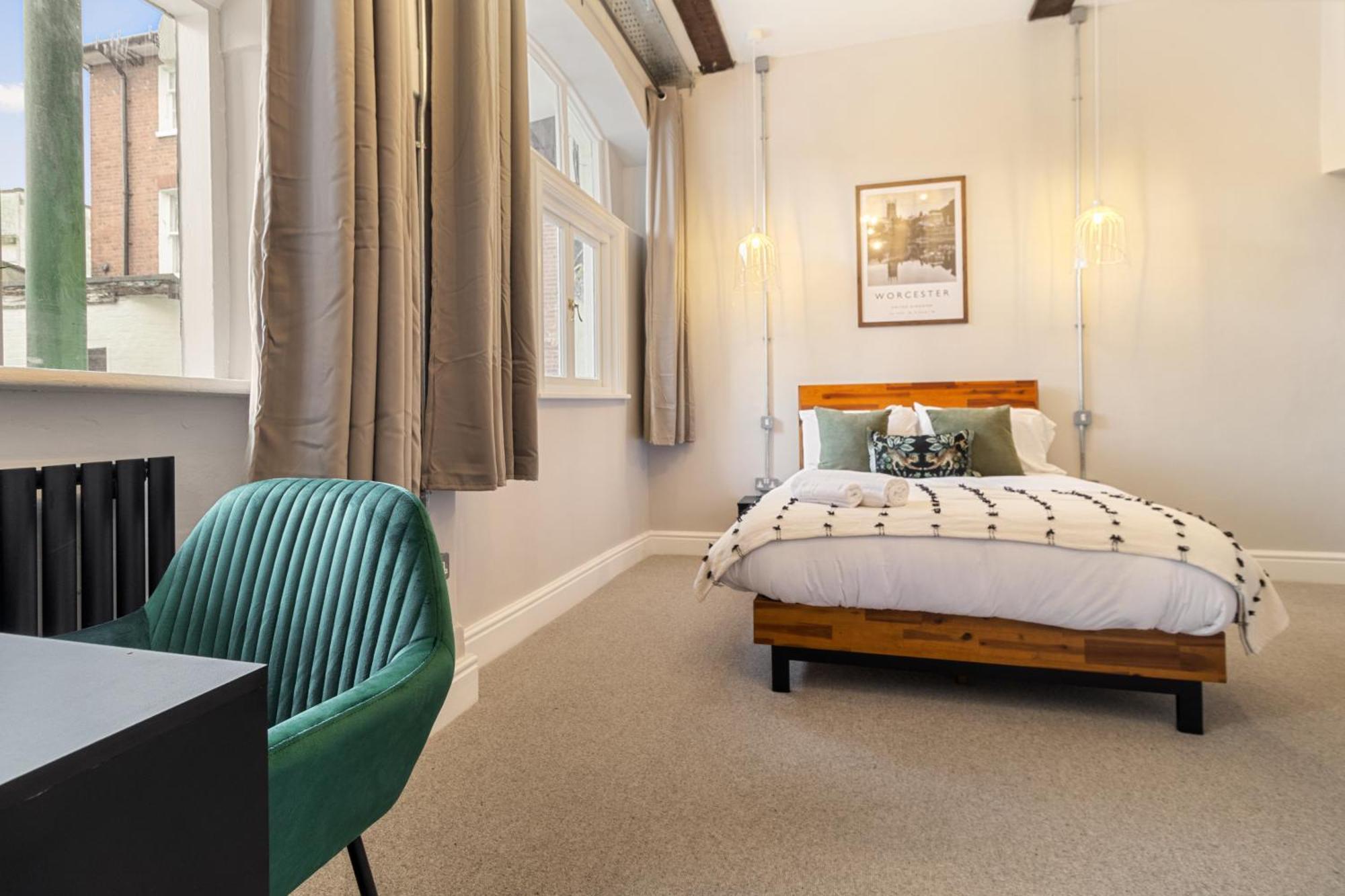 וורצ'סטר Whiskawaystays - Shaw Mews - Apartment 3 מראה חיצוני תמונה